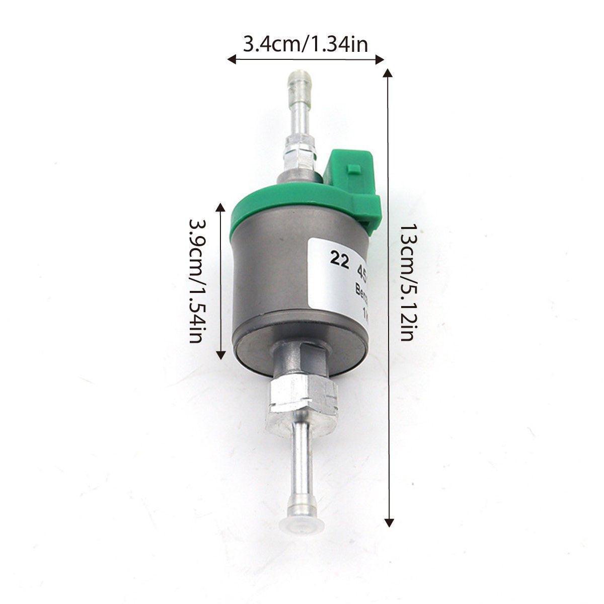 12V Electromagnetic Fuel Pump Oil Transmission Pulse Metering Parking Heater.