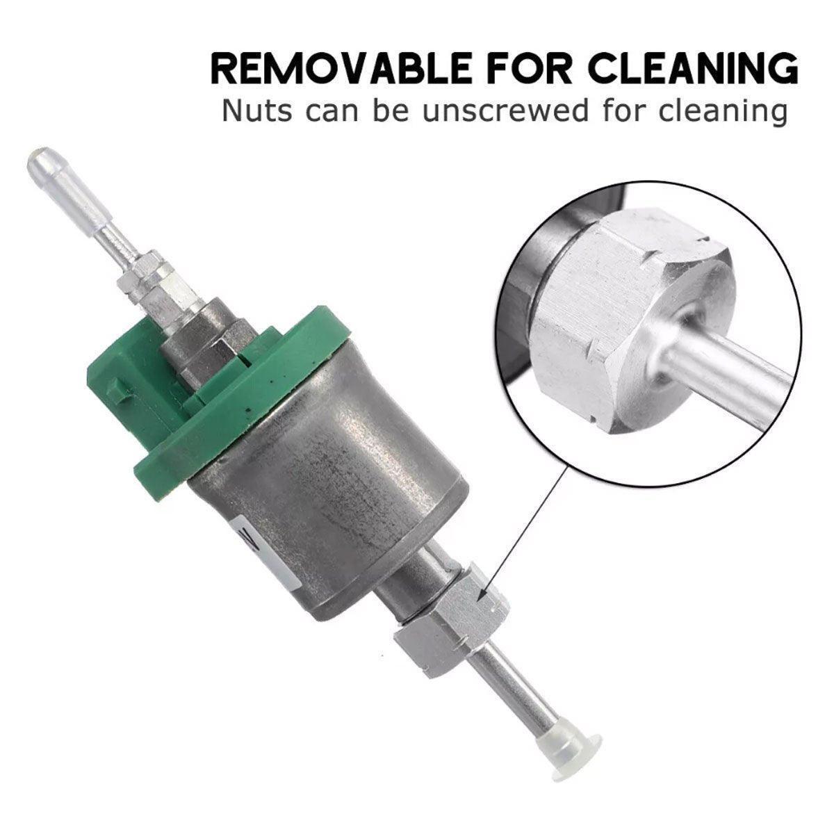 12V Electromagnetic Fuel Pump Oil Transmission Pulse Metering Parking Heater.