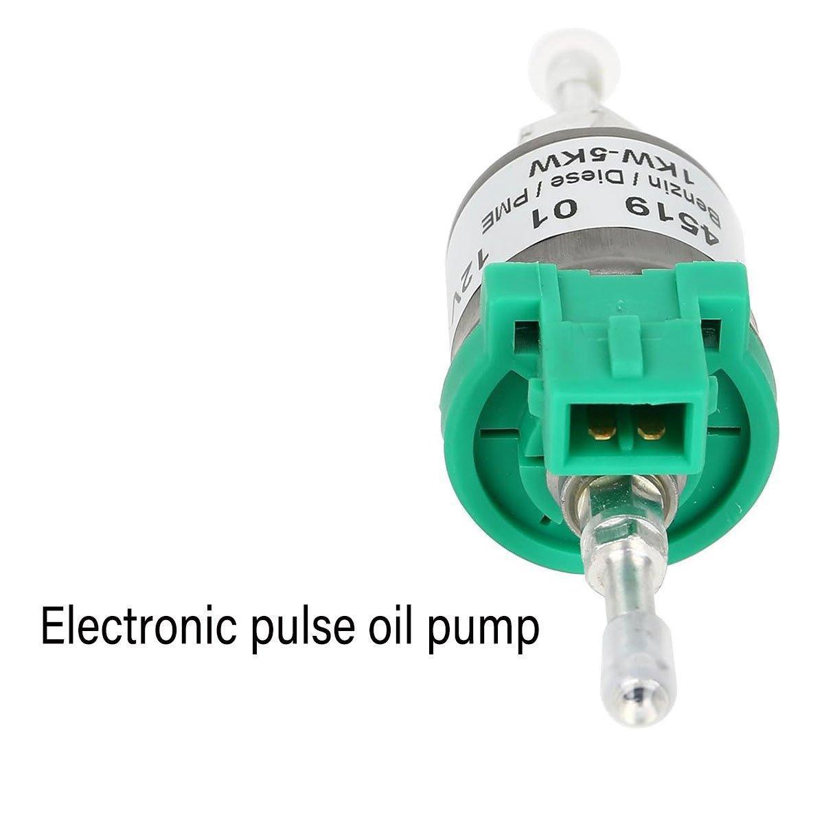 12V Electromagnetic Fuel Pump Oil Transmission Pulse Metering Parking Heater.