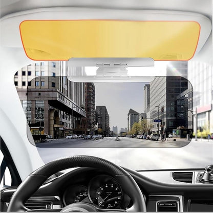 Day Night Anti Glare Sun Visor Mirror High Beam Shield Driver Eye Protection.