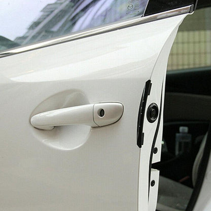 4Pcs Universal Black Car Door Edge Anti-Collision Cover Scratch Protector Guard.