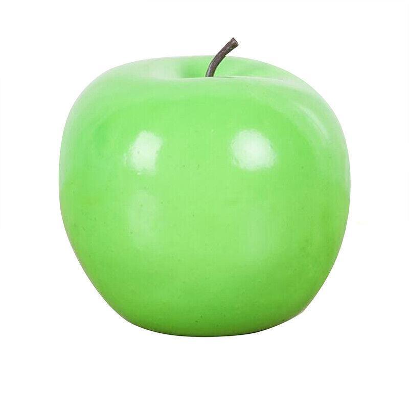 10 X Artificial Green or Red Apples for Home Party Wedding and Shop Decor - Red