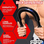 Spring Arm Power Rod Grip Puller Home Fitness Equipment for Strength Training - 60KG.
