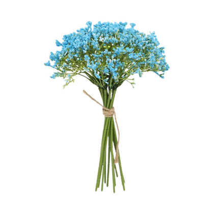 16pcs Artificial Foam Full Star Flowers Wedding Bouquet Home Decor Simulation - Pink