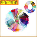 Organza Bag Sheer Bags Jewellery Wedding Candy Packaging Sheer Bags 10*15 cm - Pink