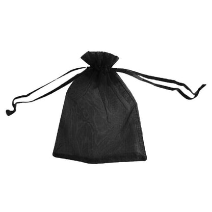 50PCS Organza Bag Sheer Bags Jewellery Wedding Candy Packaging Sheer Bags 10*15 cm - Yellow/50PCS
