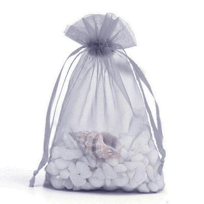50 pcs Organza Bag Sheer Bags Jewellery Wedding Candy Packaging Sheer Bags 7*9 cm - Fruit Green/50PCS