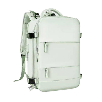 Waterproof Travel Backpack Outdoor Sports Shoulder Bag Hiking Camping Daypack - Grey