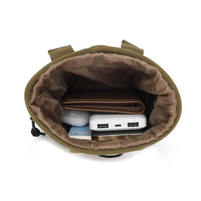 Utility Multi Purpose Tactical Waist Bag Belt Molle Pouch Military Wallet Pack - Army Green