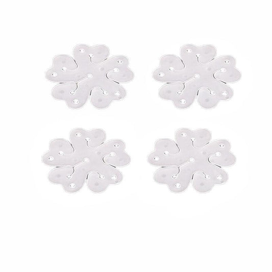 Balloon Clips H V Clip Tie Filled Helium Air Balloons Wedding Party Decoration - 10X Flower shaped