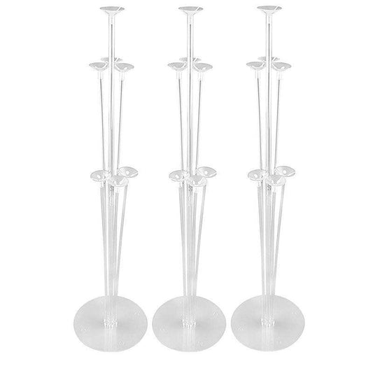 3/6/12 Set 70 Cm Balloon Column Set Upright Base Stand Holder Wedding Party Deco - 3Sets