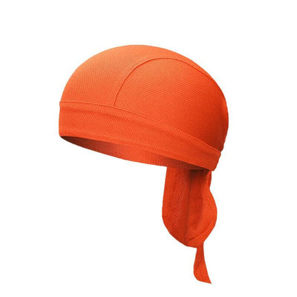 Durag Bandanna Cap Cycling Head Wraps Skull Cap Scarves Caps Motorcycle Sports - Pink