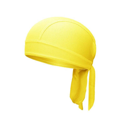 Durag Bandanna Cap Cycling Head Wraps Skull Cap Scarves Caps Motorcycle Sports - Pink