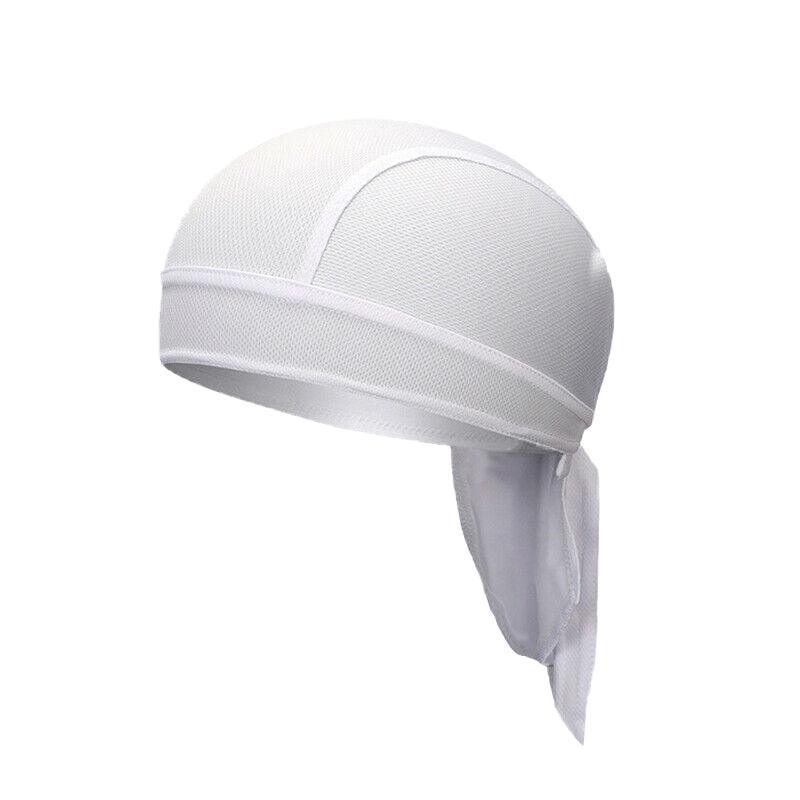 Durag Bandanna Cap Cycling Head Wraps Skull Cap Scarves Caps Motorcycle Sports - Pink