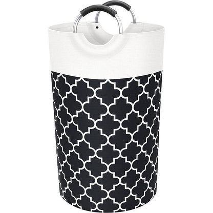 82L Large Capacity Laundry Basket for Dirty Clothes Toy Storage and Organizing - Grey