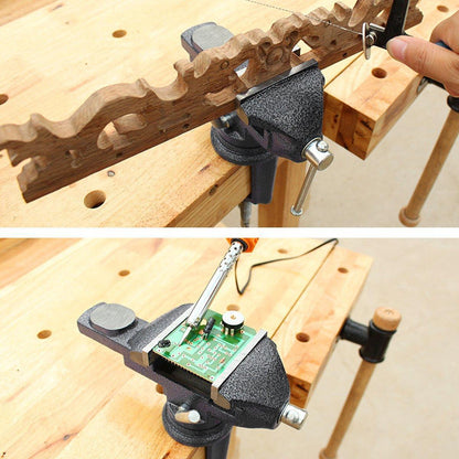 Mini Vice Clamp Table Clamp Workbench Desk Small Craft Hobby Model Maker Tool.