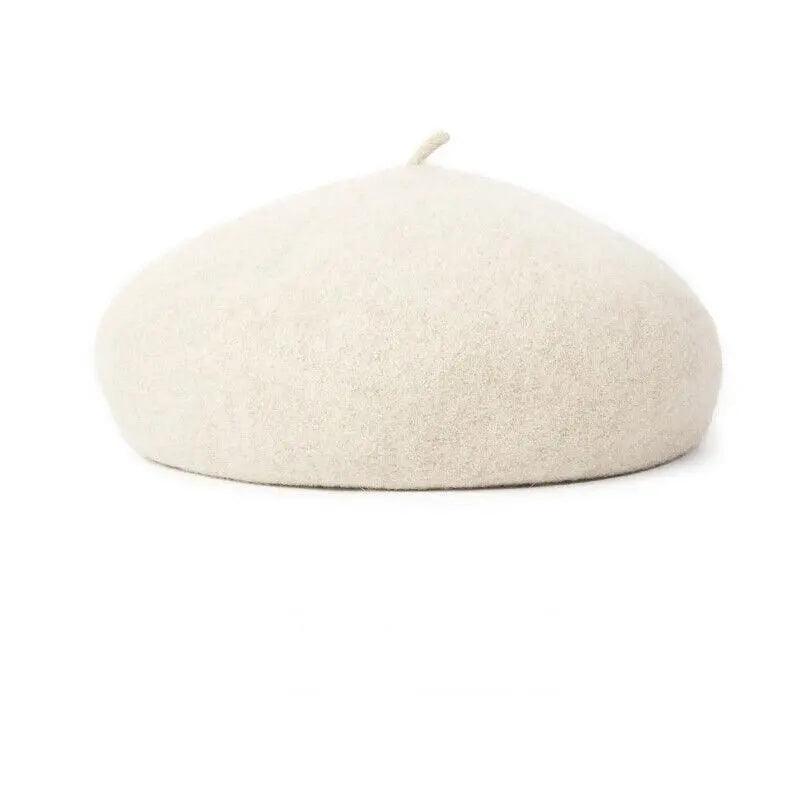 Women Ladies Beanie Wool French Beret Newsboy Hat Cap Winter Warm Hats Girls - Borland