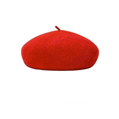 Women Ladies Beanie Wool French Beret Newsboy Hat Cap Winter Warm Hats Girls - Borland