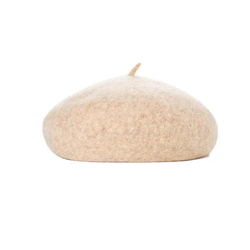 Women Ladies Beanie Wool French Beret Newsboy Hat Cap Winter Warm Hats Girls - Borland