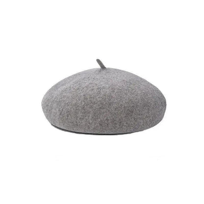 Women Ladies Beanie Wool French Beret Newsboy Hat Cap Winter Warm Hats Girls - Borland