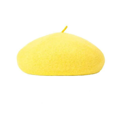 Women Ladies Beanie Wool French Beret Newsboy Hat Cap Winter Warm Hats Girls - Borland