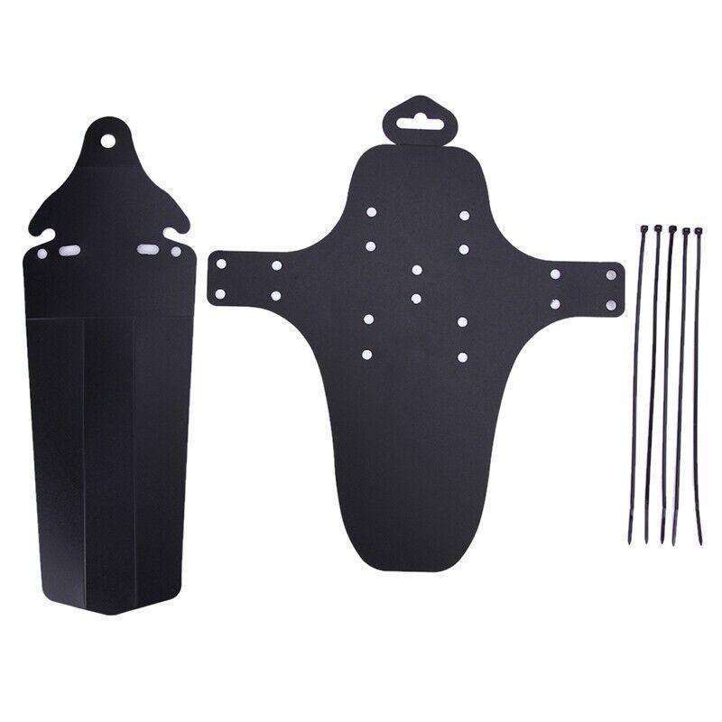 Mountain Bike Mud Guard Set Lightweight Front and Rear Fenders for MTB Bicycle.