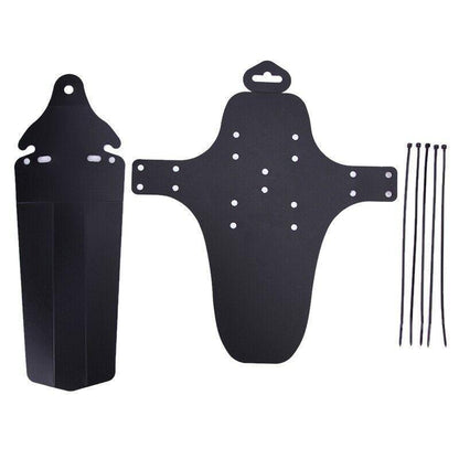 Mountain Bike Mud Guard Set Lightweight Front and Rear Fenders for MTB Bicycle.