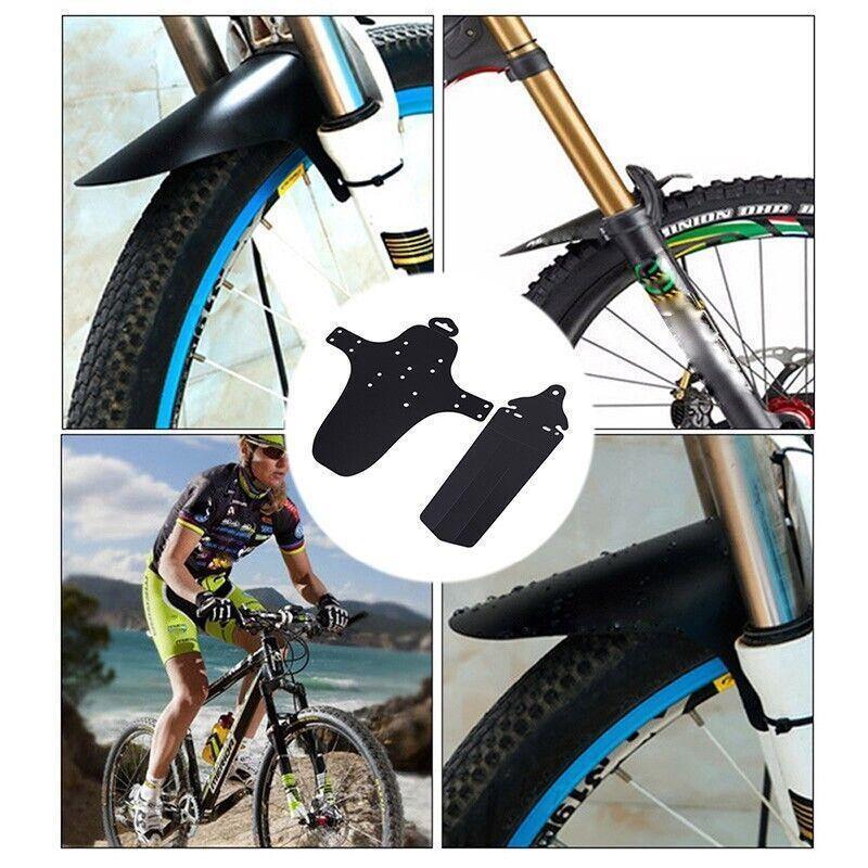 Mountain Bike Mud Guard Set Lightweight Front and Rear Fenders for MTB Bicycle.