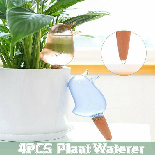 4Pcs Plant Self Watering Spikes Pot Drip Irrigation Garden Tool Plant Waterer Au.