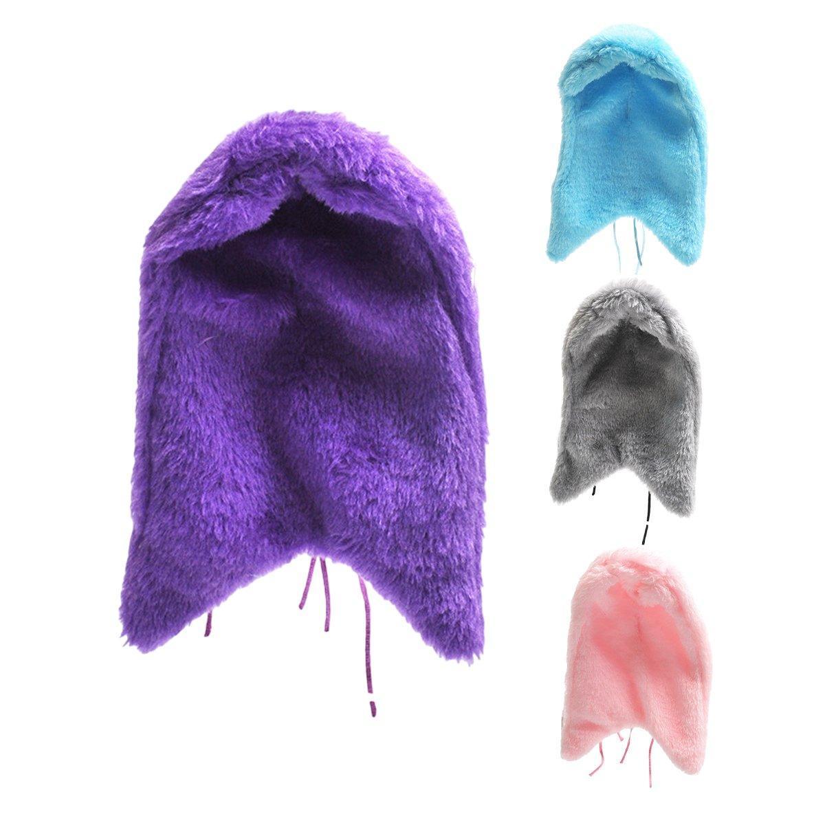 Cozy Bird Blanket Shawl Parrot Snuggle Cabin Plush Hanging Cotton Nest Bedding - Purple-S Size