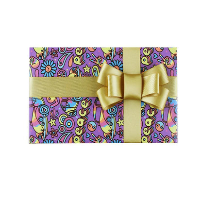 20pcs Cute Animal Cartoon Gift Wrapping Paper for Toys Bookskin and Crafts - Ice cream-20PCS