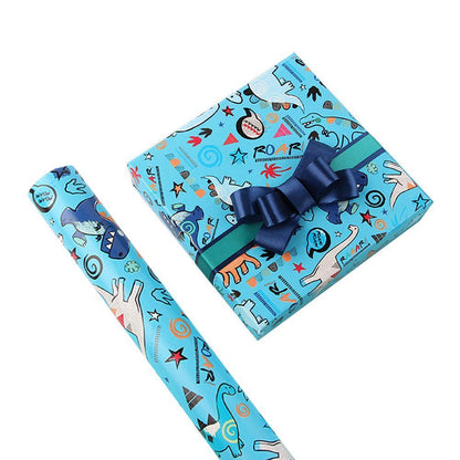 20pcs Cute Animal Cartoon Gift Wrapping Paper for Toys Bookskin and Crafts - Ice cream-20PCS