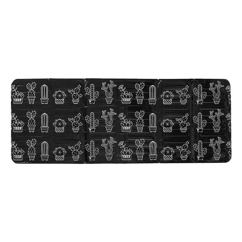 Kitchen Oil Splash Guard Wall Foil Protector Stove Cover Removable Baffle Screen - Black Rabbit
