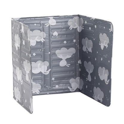 Kitchen Oil Splash Guard Wall Foil Protector Stove Cover Removable Baffle Screen - Black Rabbit
