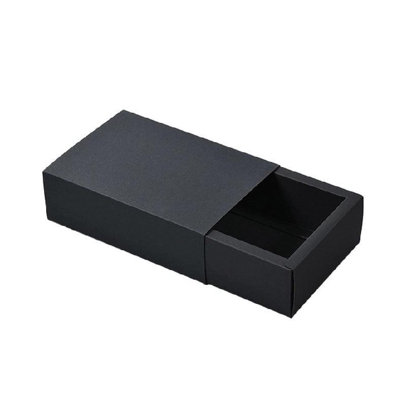 25X Black Kraft Paper Drawer Jewelry Package Necklace Bracelet Gift Package box - 20.5*15.5*4-25pcs.