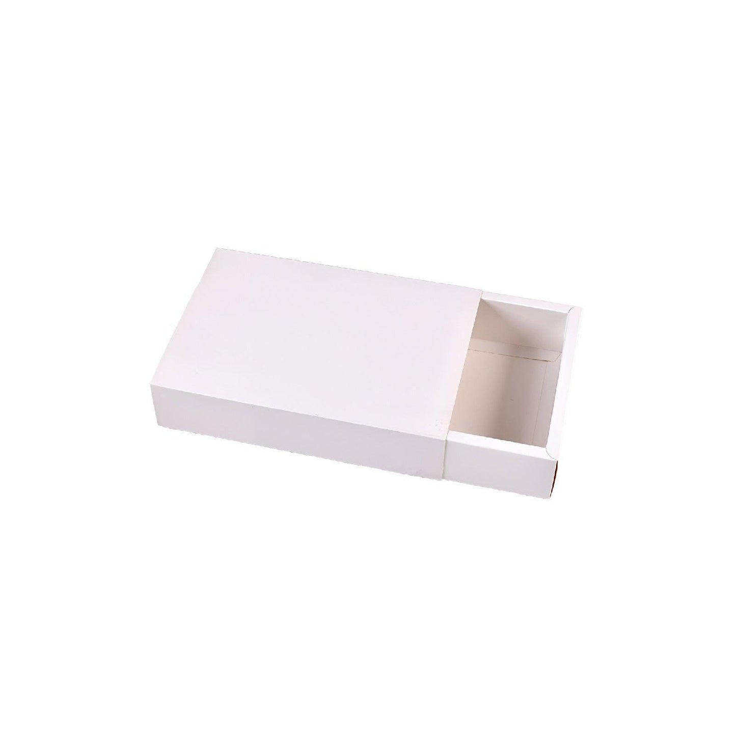 25X White Kraft Paper Drawer Jewelry Package Necklace Bracelet Gift Package box - 28*17*8.5-25pcs.