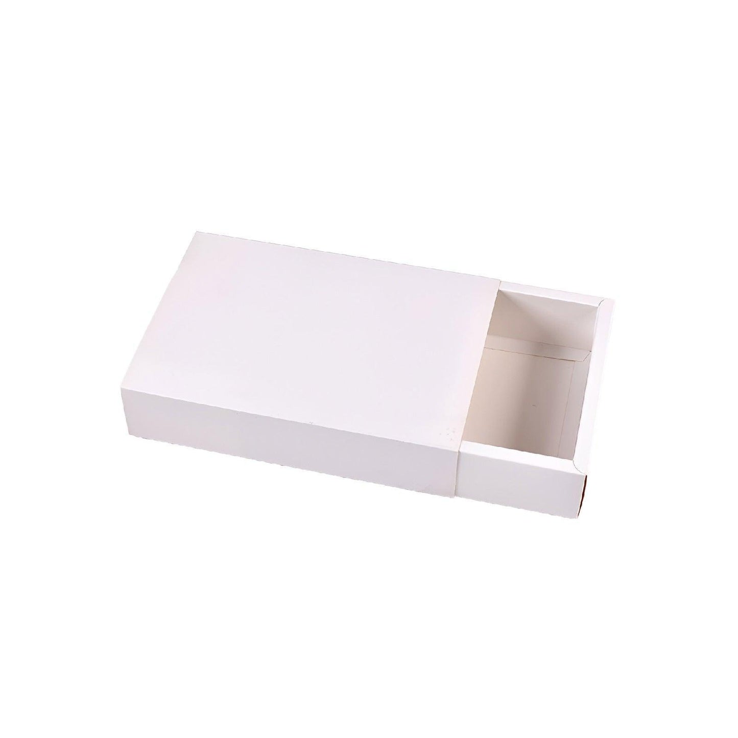 25X White Kraft Paper Drawer Jewelry Package Necklace Bracelet Gift Package box - 28*17*8.5-25pcs.