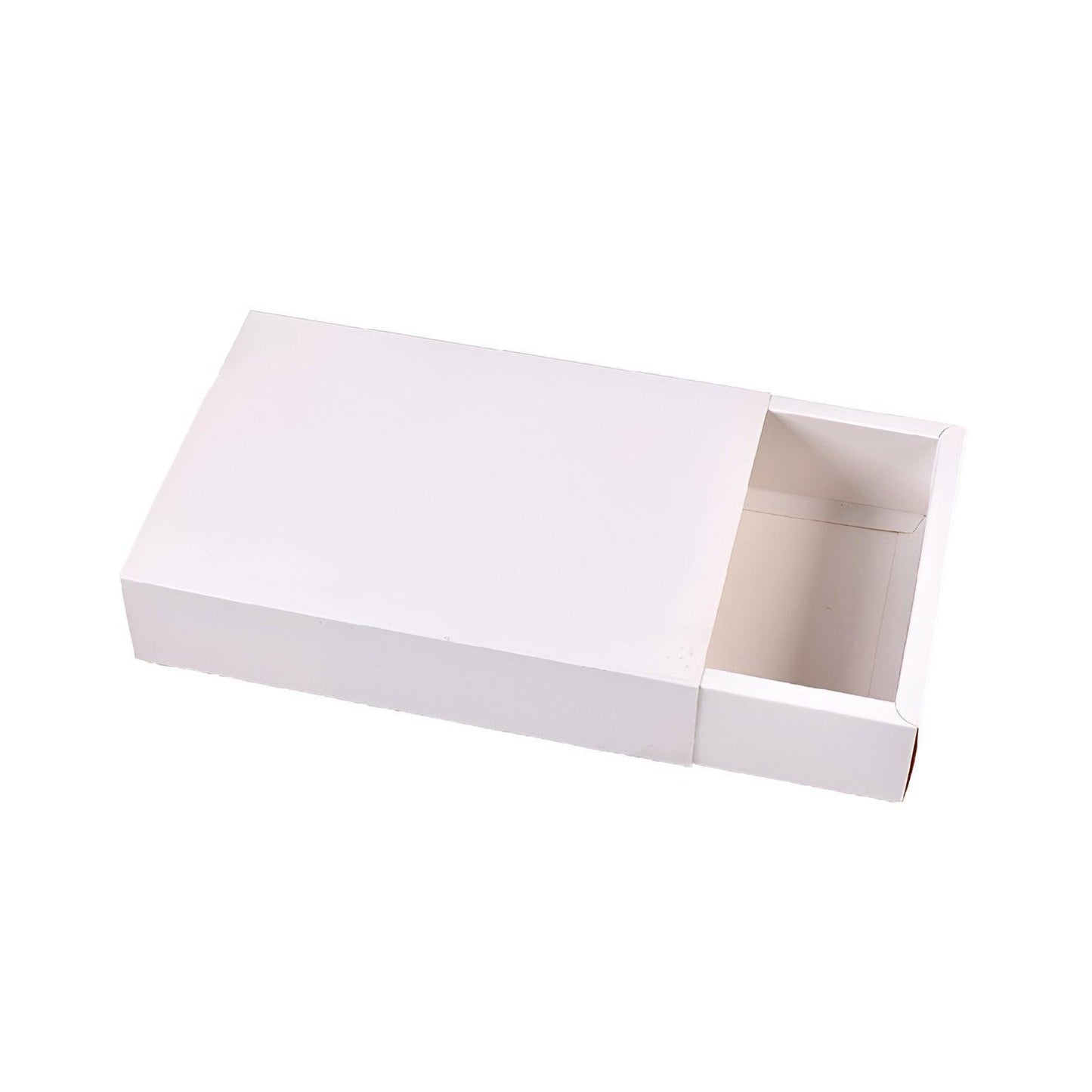 25X White Kraft Paper Drawer Jewelry Package Necklace Bracelet Gift Package box - 28*17*8.5-25pcs.