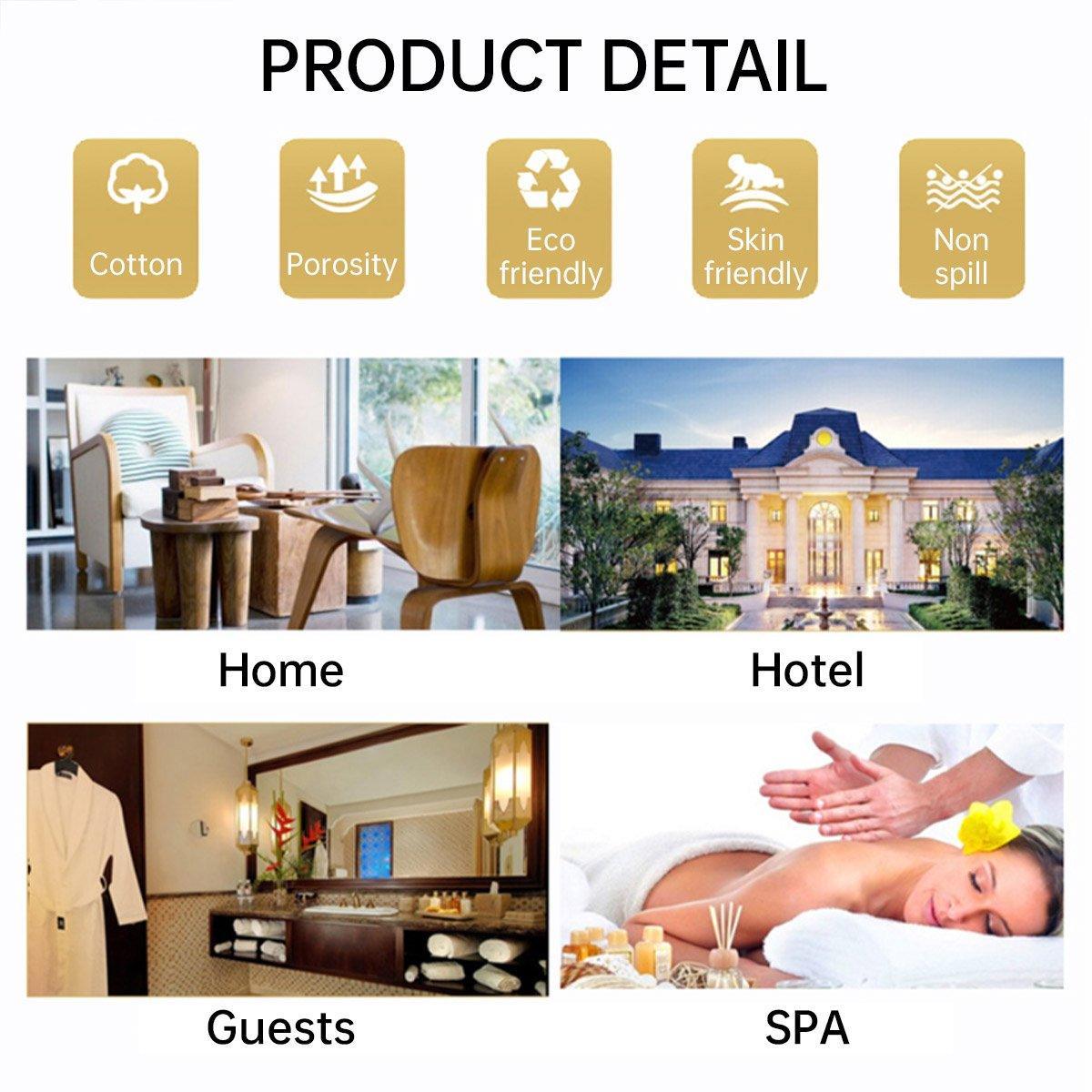 Cotton Kimono Collar Bathrobe Hotel Quality Thick Fleece Towel Embroidered Robe - Waffle