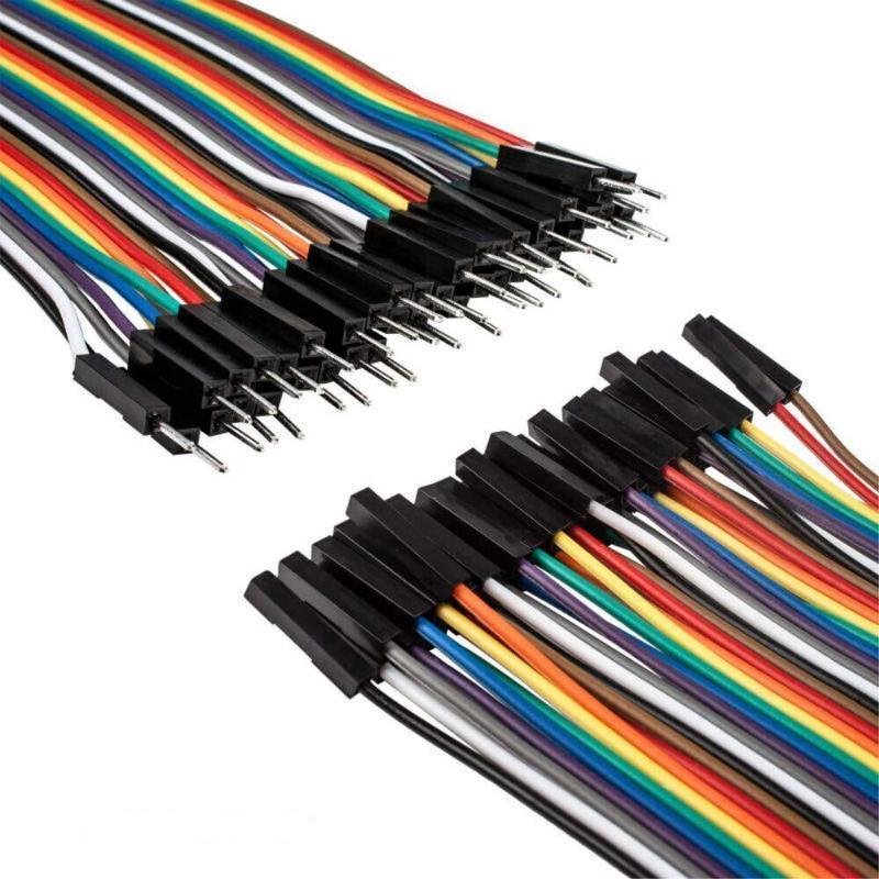 40PCS Dupont Cable 20cm Jumper Wire for Arduino RPi breadboard - Male to Male 20CM.
