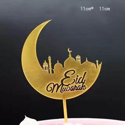 Happy Birthday Acrylic Cake Topper Cake Decoration Golden Silver Party - Silver-Crown