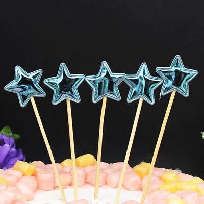 Happy Birthday Acrylic Cake Topper Cake Decoration Golden Silver Party - Silver-Crown