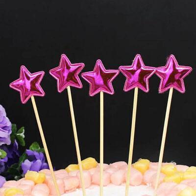 Happy Birthday Acrylic Cake Topper Cake Decoration Golden Silver Party - Silver-Crown