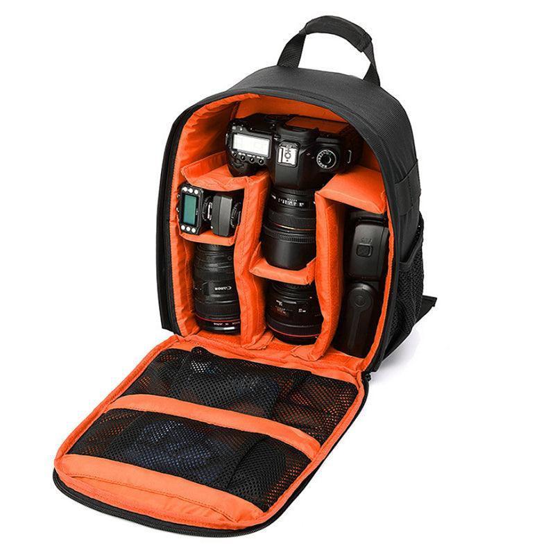 Waterproof DSLR Camera Backpack Multi Functional Rucksack for Canon Nikon Sony - Green.