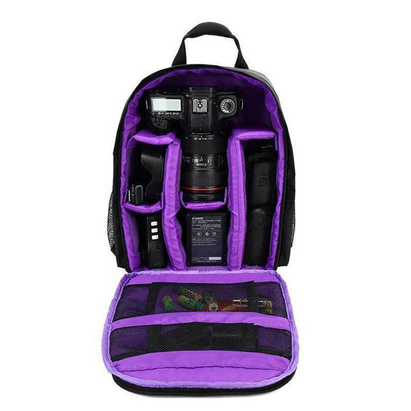 Waterproof DSLR Camera Backpack Multi Functional Rucksack for Canon Nikon Sony - Green.