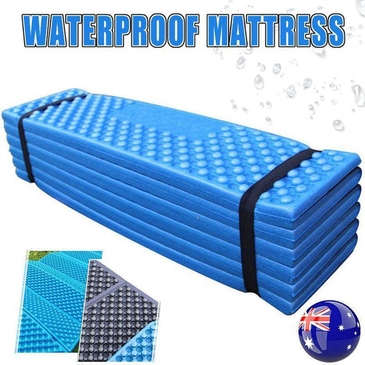 Ultralight Foam Camping Mat Folding Beach Tent Sleeping Pad Waterproof Mattress.