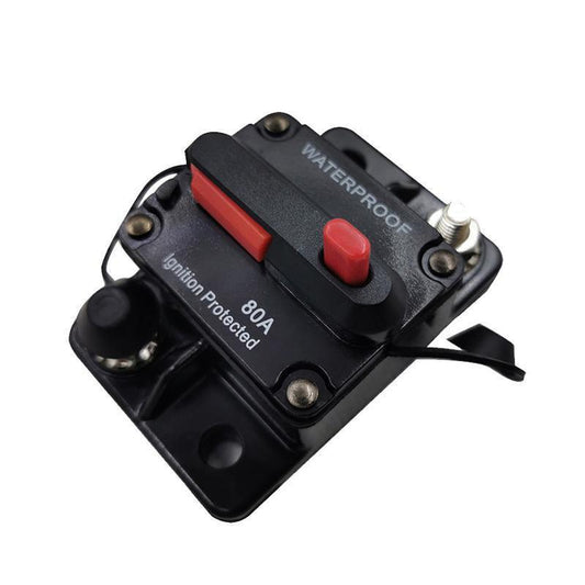 Waterproof Car Circuit Breaker Fuse Reset 30-300A AMP 12V-48V DC Car Boat IP67 - 30A.
