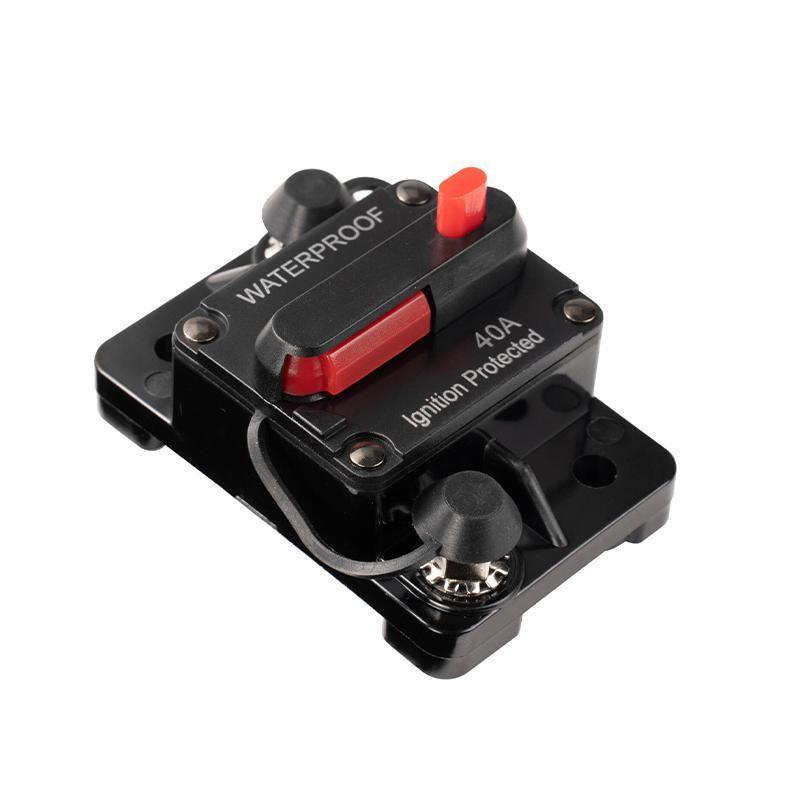 Waterproof Car Circuit Breaker Fuse Reset 30-300A AMP 12V-48V DC Car Boat IP67 - 30A.