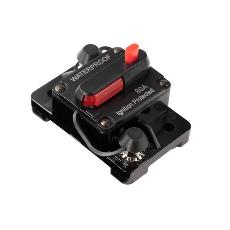 Waterproof Car Circuit Breaker Fuse Reset 30-300A AMP 12V-48V DC Car Boat IP67 - 30A.