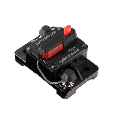Waterproof Car Circuit Breaker Fuse Reset 30-300A AMP 12V-48V DC Car Boat IP67 - 30A.
